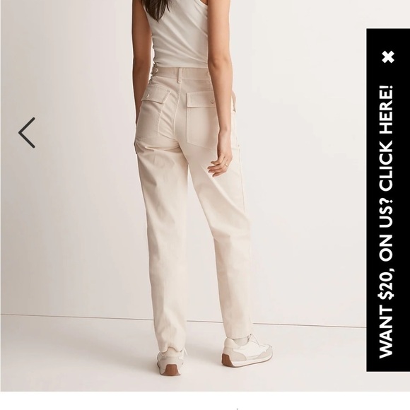 New - Madewell The Perfect Vintage Wide-Leg Pant.  Perfect for fall - Spring. - Picture 1 of 6